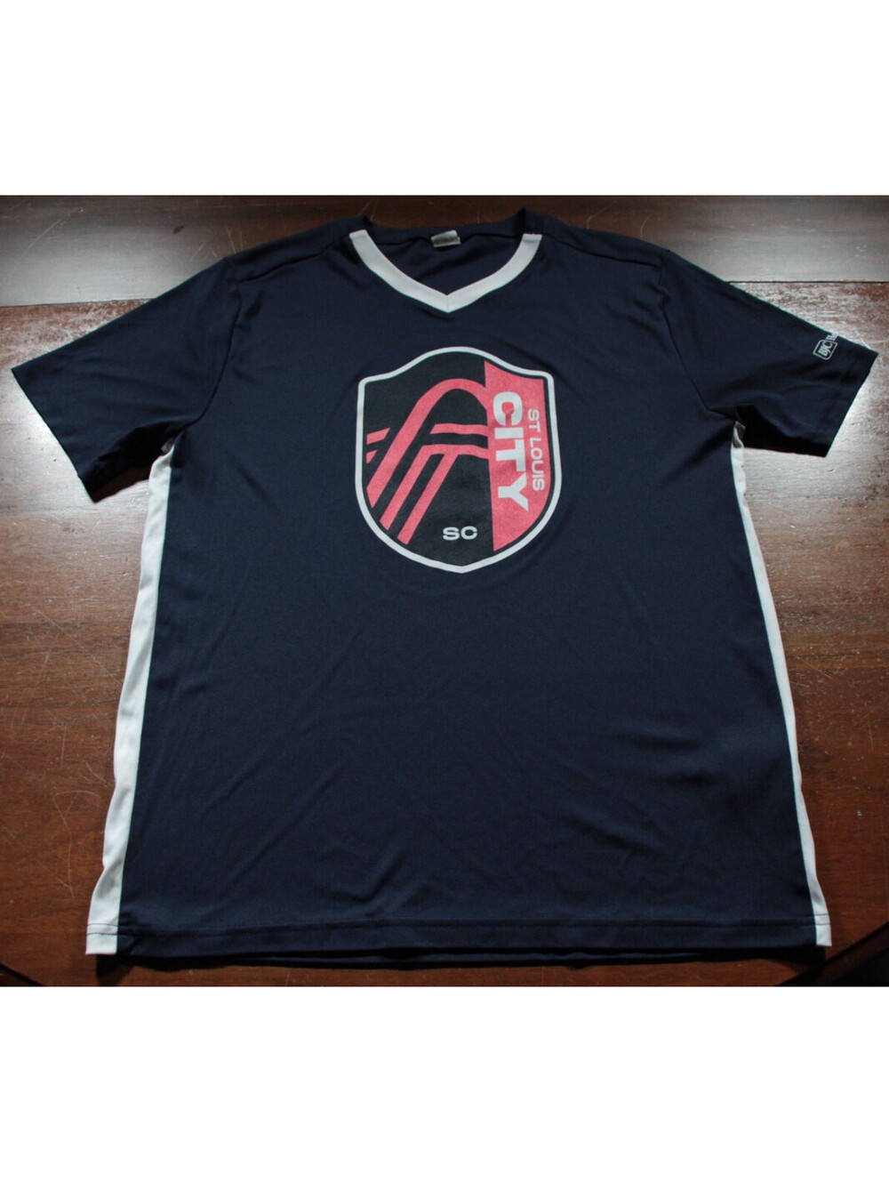 St. Louis City SC Jersey MLS Soccer M Polyester Shirt BJC Our Health SGA